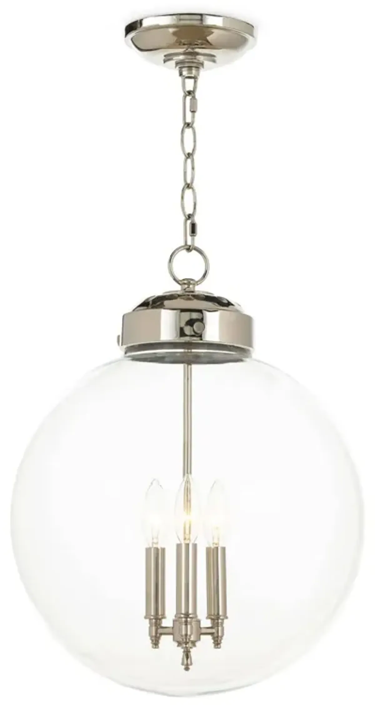 Globe Pendant (Polished Nickel)