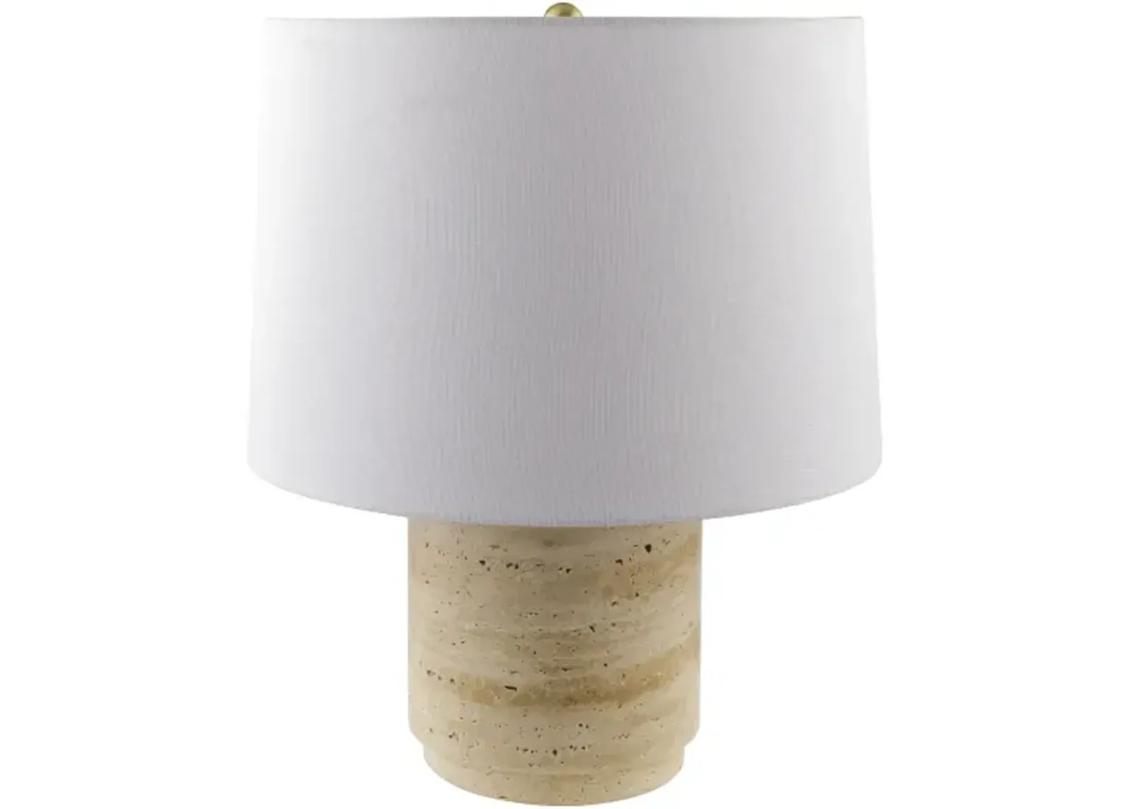 Travera TVR-002 19"H x 15"W x 15"D Accent Table Lamp