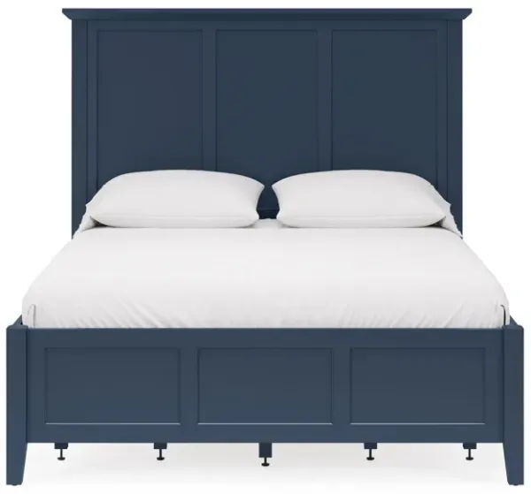 Grace Four Drawer Full-Size Platform Storage Bed In Blueberry