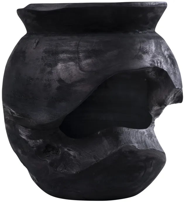 Ross Vessel - Large Ebonized