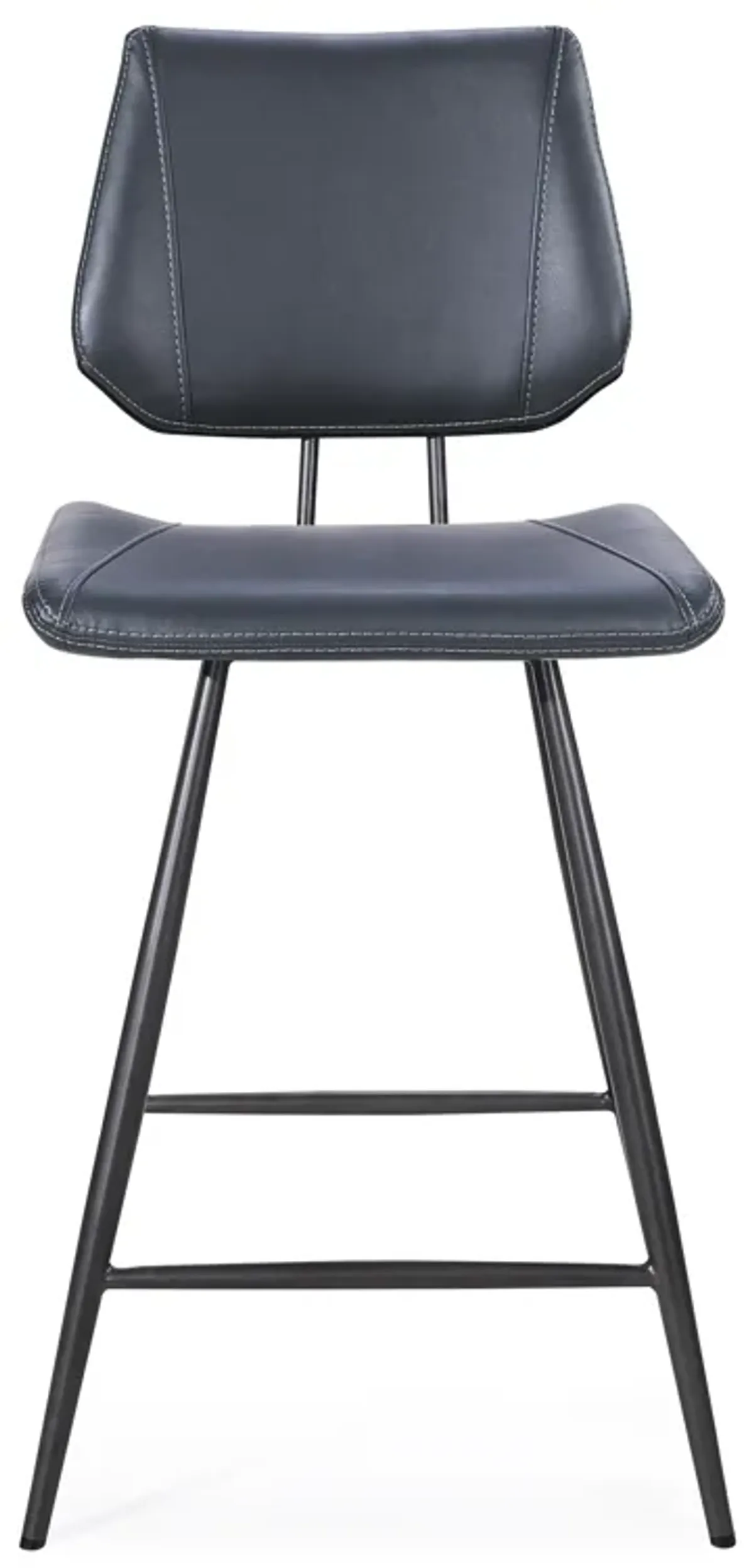 Vinson Modern Swivel Counter Stool in Cobalt