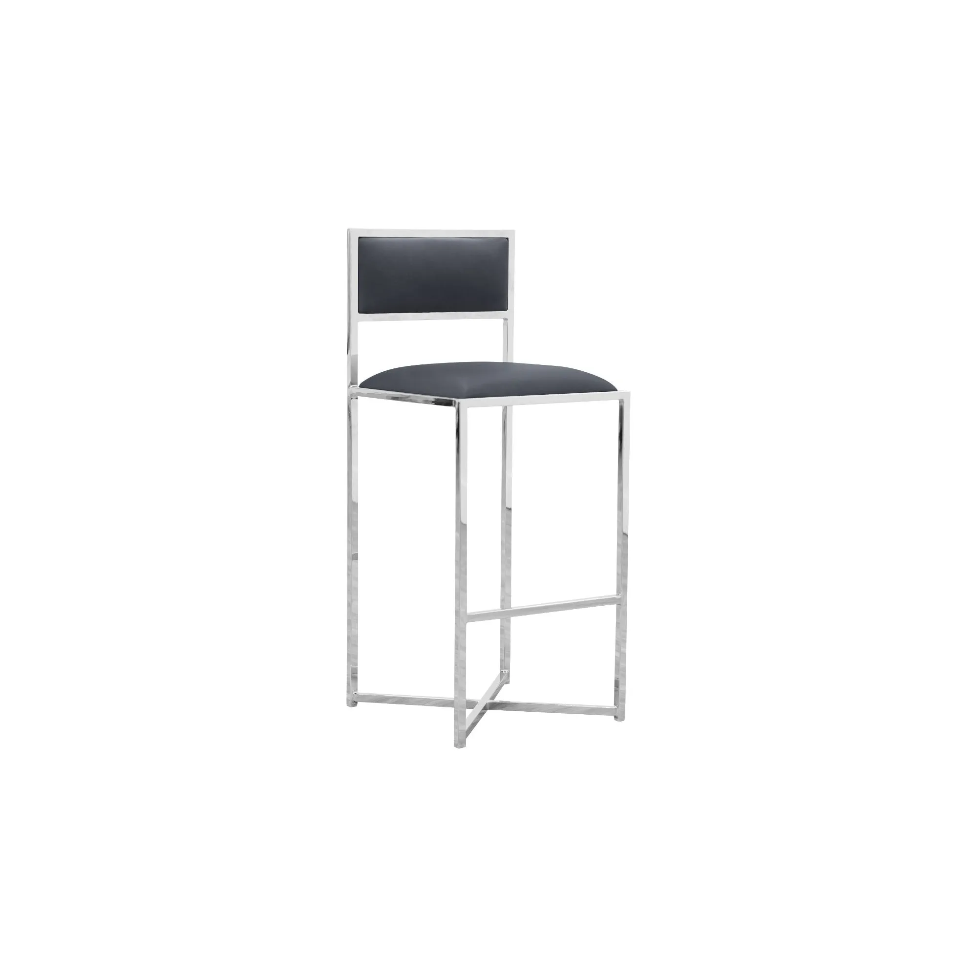 Amalfi X-Base Bar Stool in Cobalt