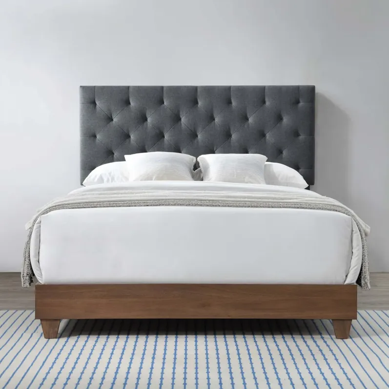 Rhiannon Diamond Tufted Upholstered Bed