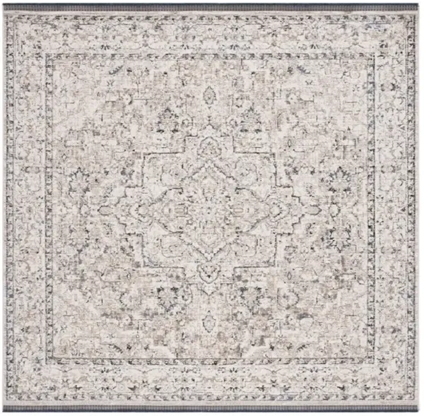 VIVALDI 595 Grey  6'-7' X 6'-7' Square Square Rug