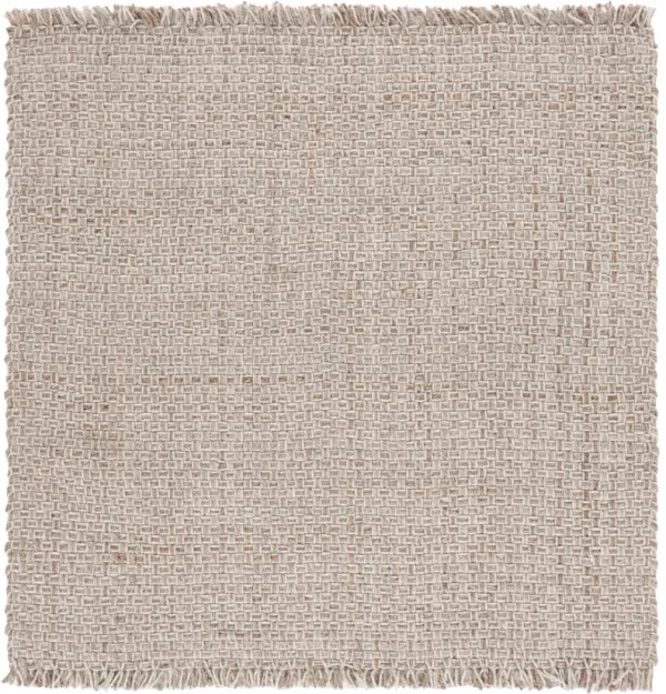 NATURAL FIBER 819 NATURAL  6' x 6' Square Square Rug