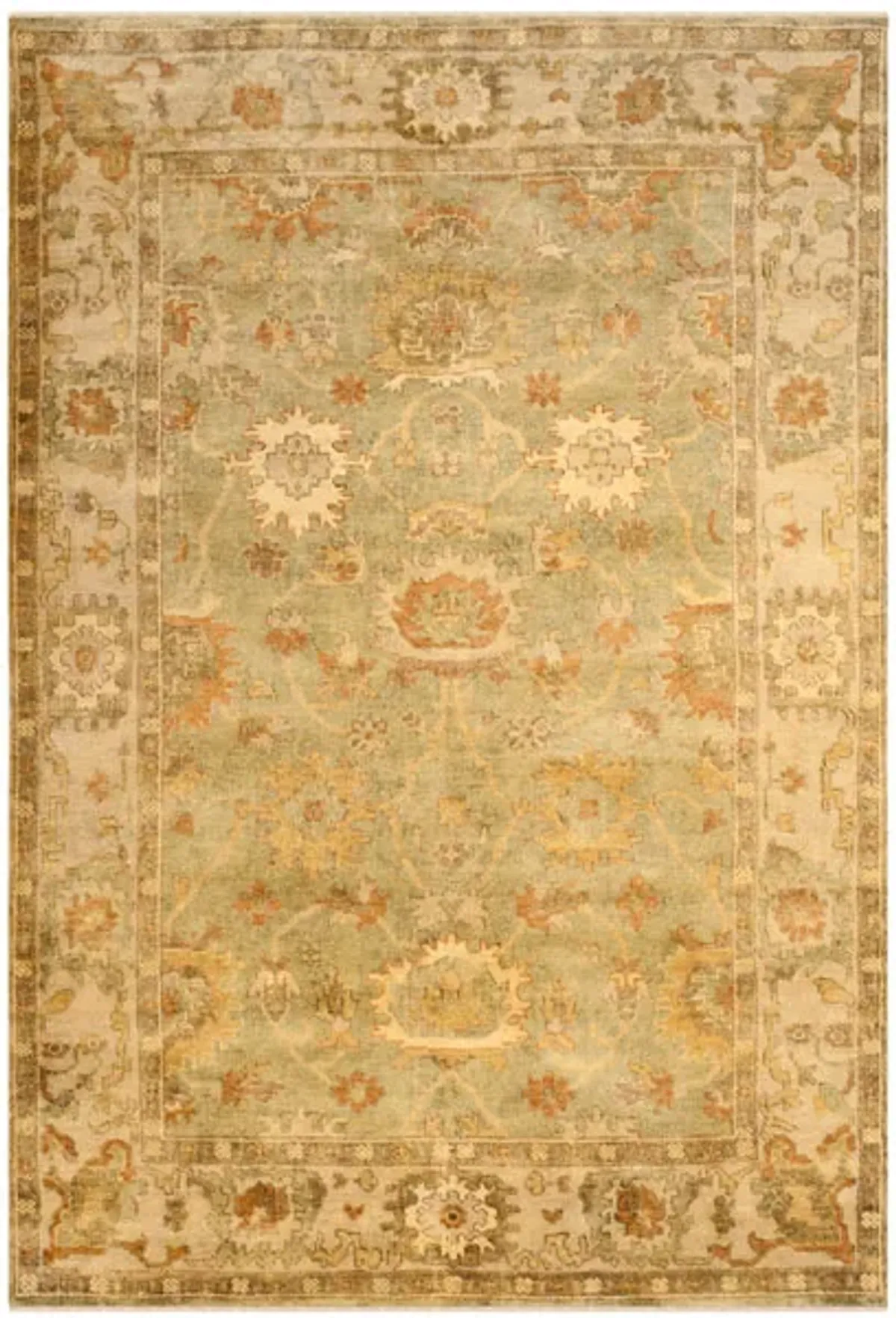 OSH115 Green 8' X 10' Large Rectangle Rug