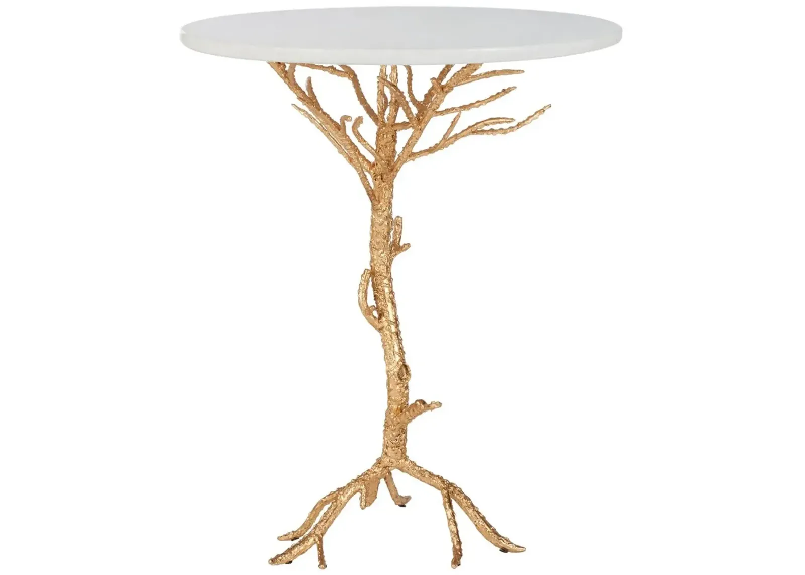 CAROLYN ROOTED GOLD ACCENT TABLE