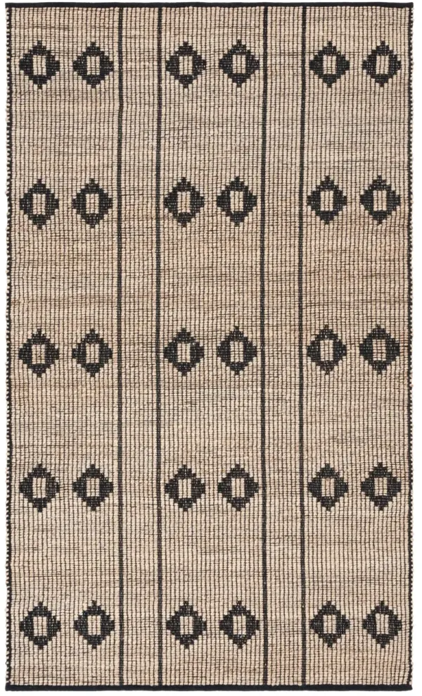 NATURAL FIBER 898 NATURAL  8' x 10' Large Rectangle Rug