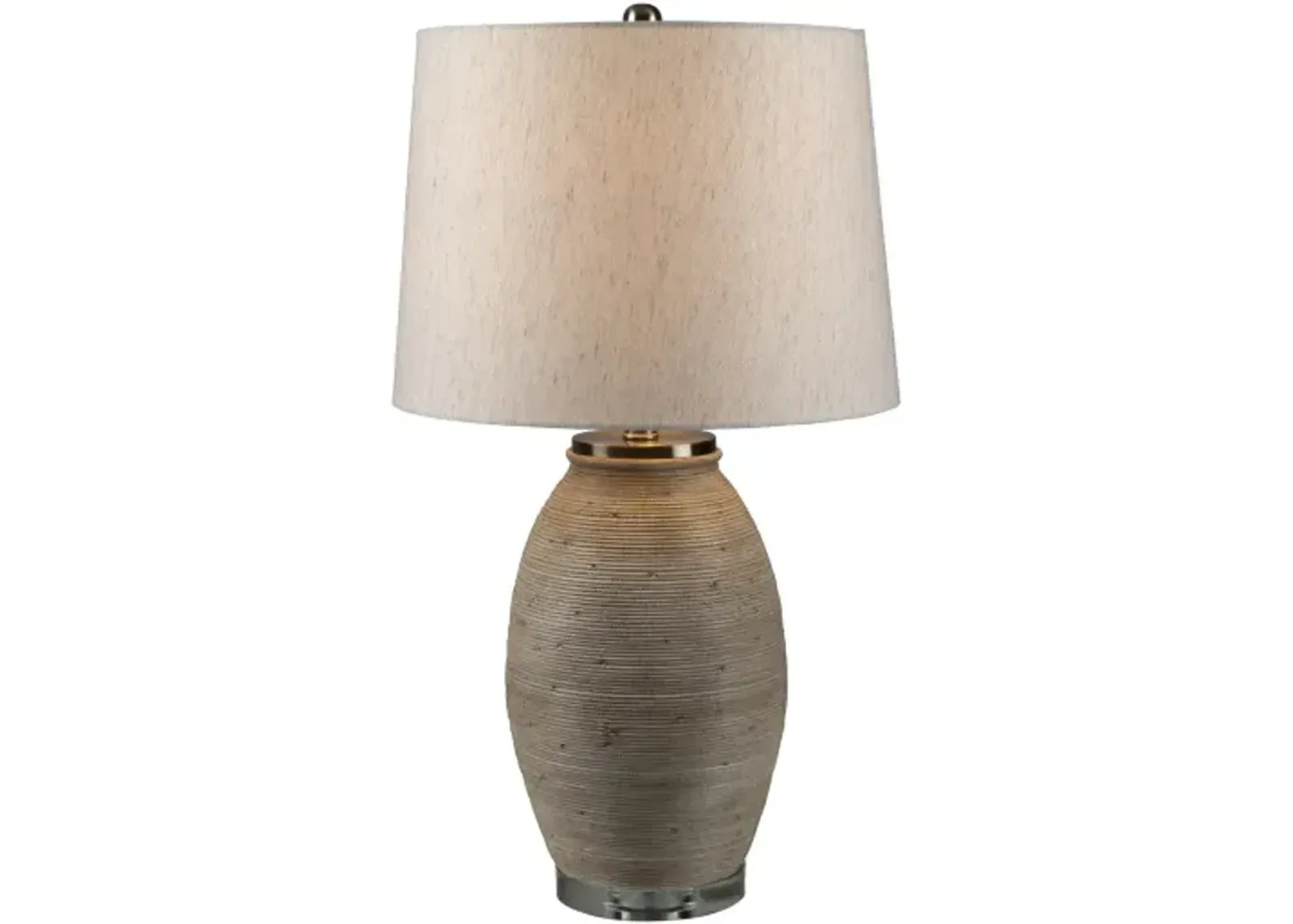 Brillo BLO-001 27"H x 15"W x 15"D Accent Table Lamp