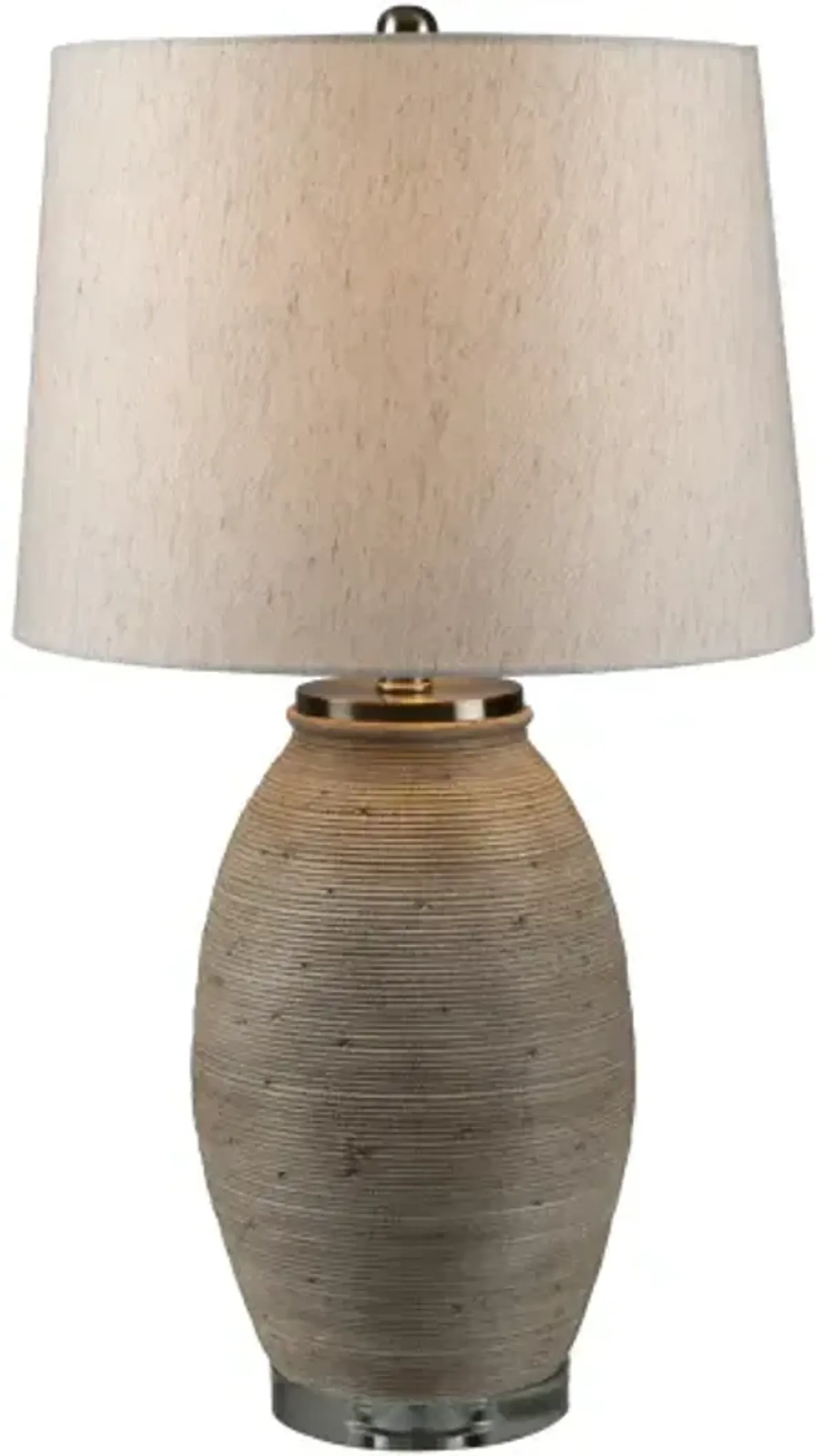 Brillo BLO-001 27"H x 15"W x 15"D Accent Table Lamp