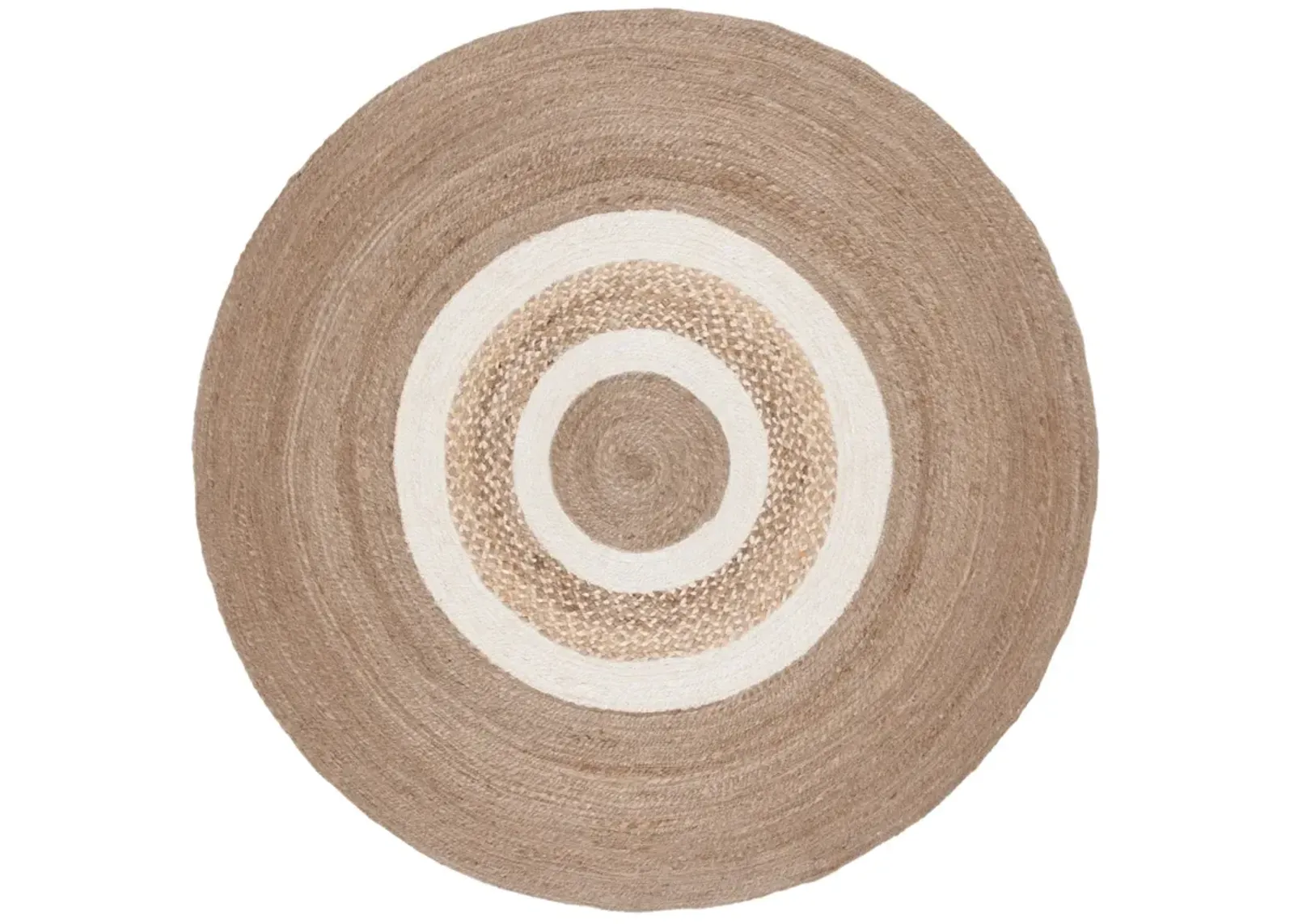 NATURAL FIBER 536 NATURAL  5' x 5' Round Round Rug