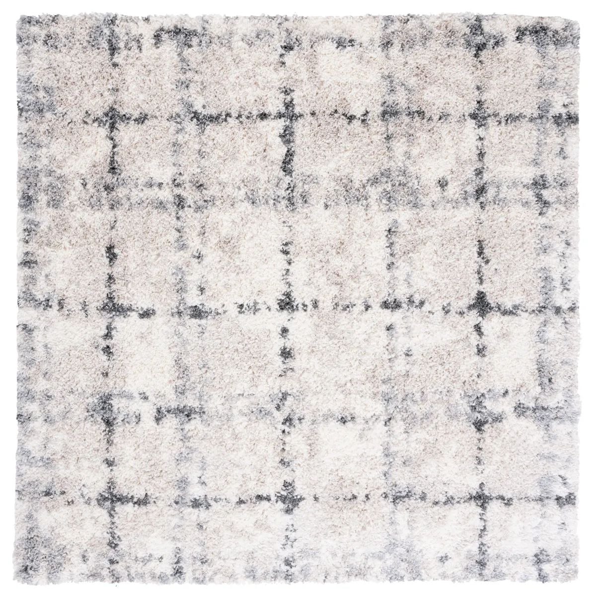 FONTANA SHAG Square Power Loomed 5'-3" X 5'-3" Square Rug