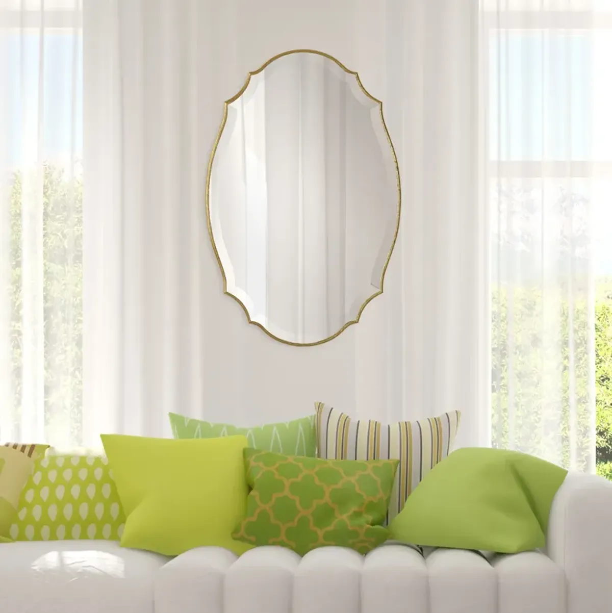 Dania Beveled Wall Mirror