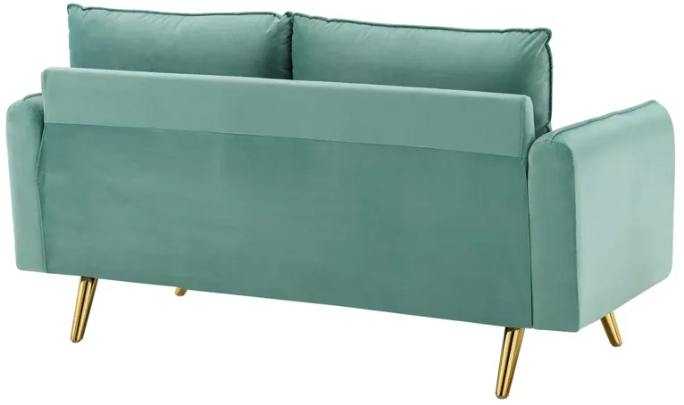 Revive Performance Velvet Loveseat