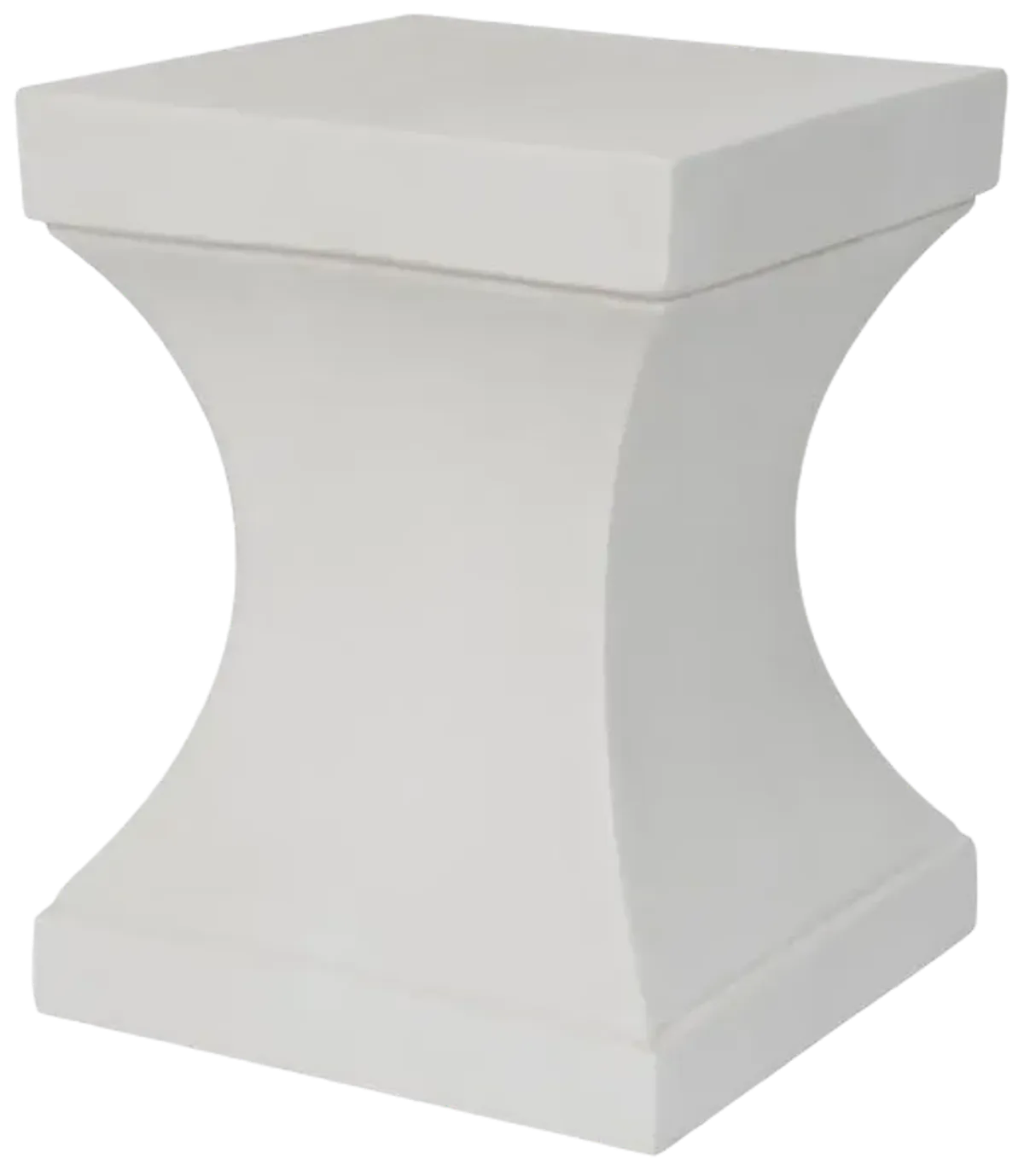 Curby Indoor/Outdoor Modern Concrete 17.7-Inch H Accent Table