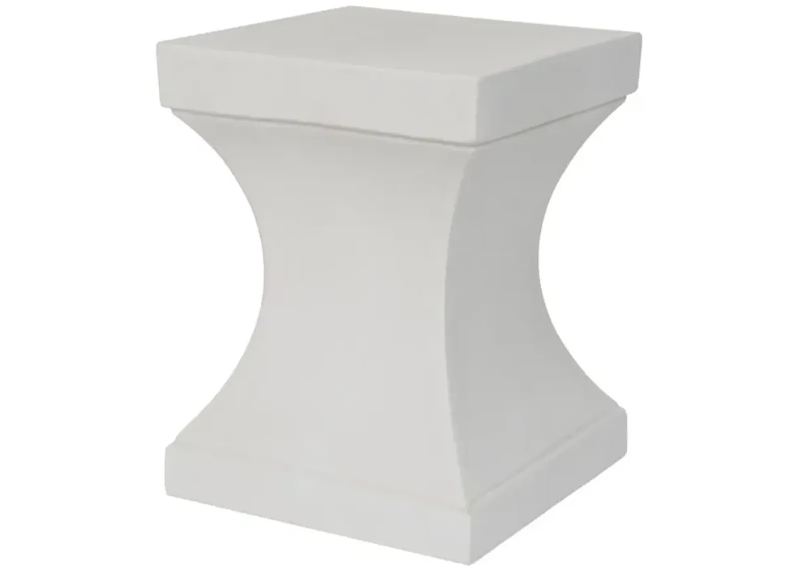 Curby Indoor/Outdoor Modern Concrete 17.7-Inch H Accent Table