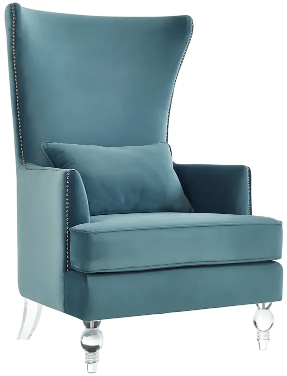 bristol sea blue tall chair