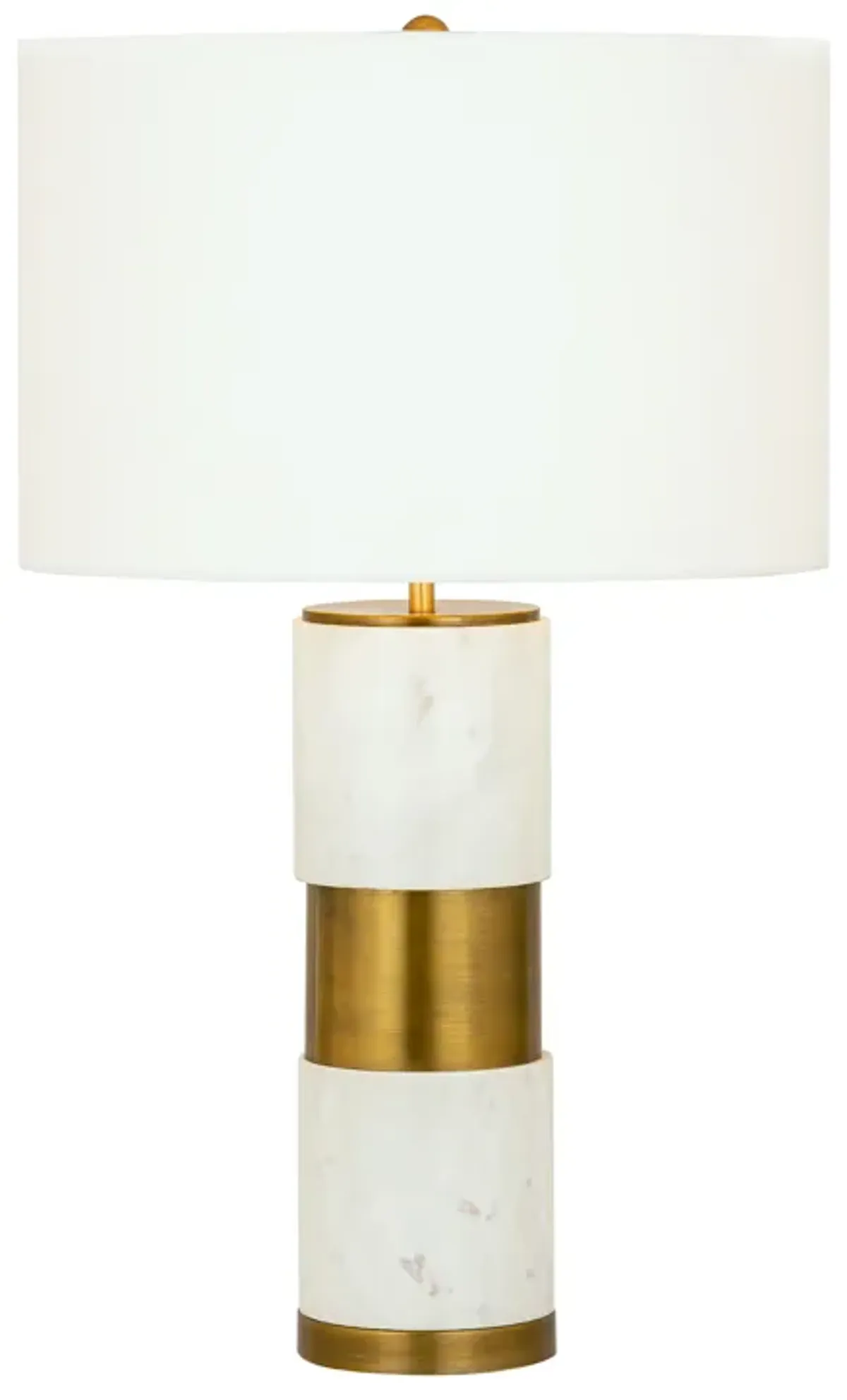 Jansen 27'' High 1-Light Table Lamp - Aged Brass - Includes LED Bulb