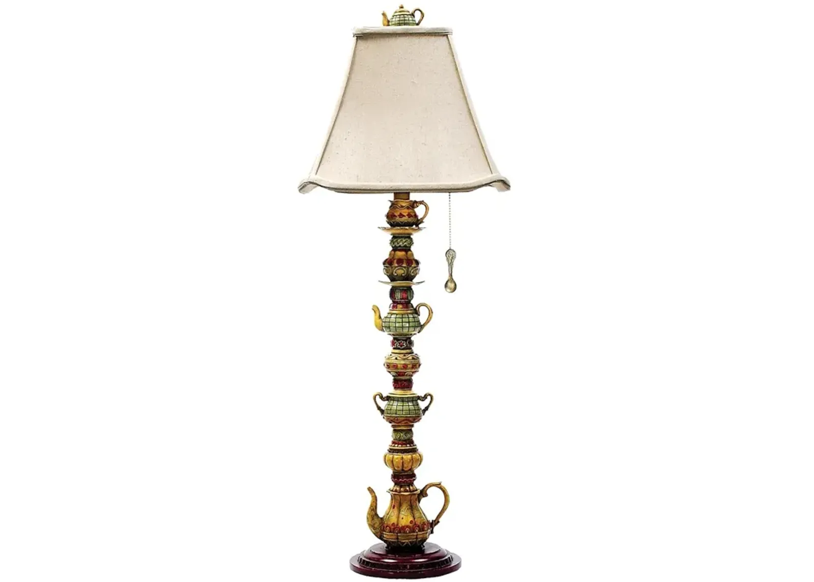 Tea Service 35" High 1-Light Table Lamp - Burwell