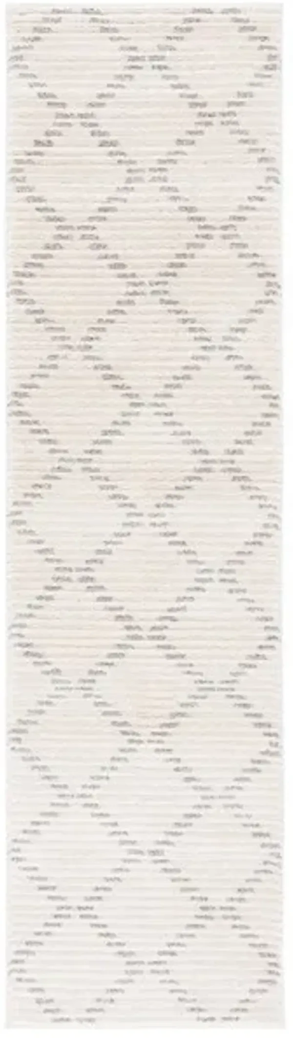 NEPTUNE 858 Grey 2'-2' X 8' Runner Rug