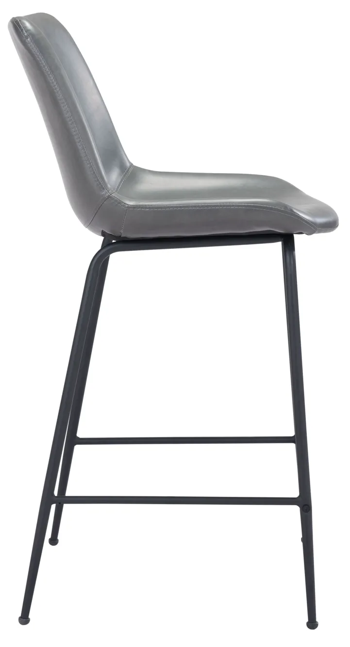 Byron Counter Stool Gray