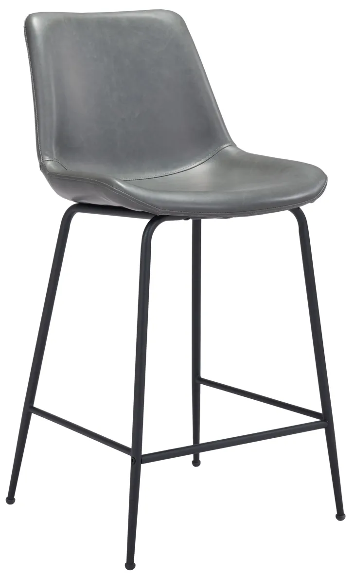 Byron Counter Stool Gray