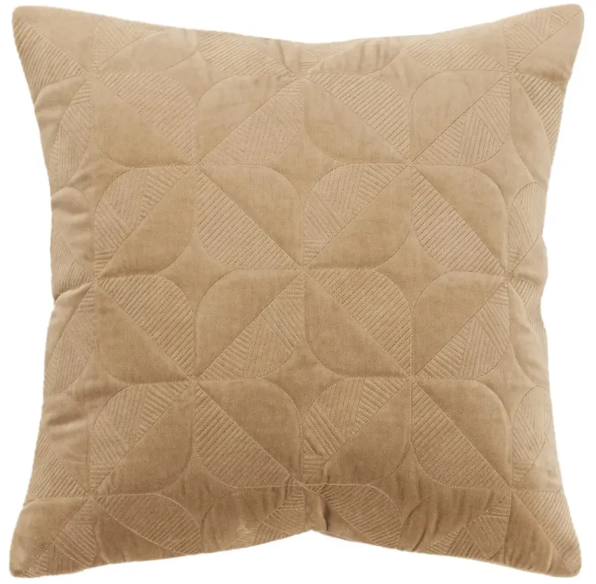 orange peel pattern brown Pillow