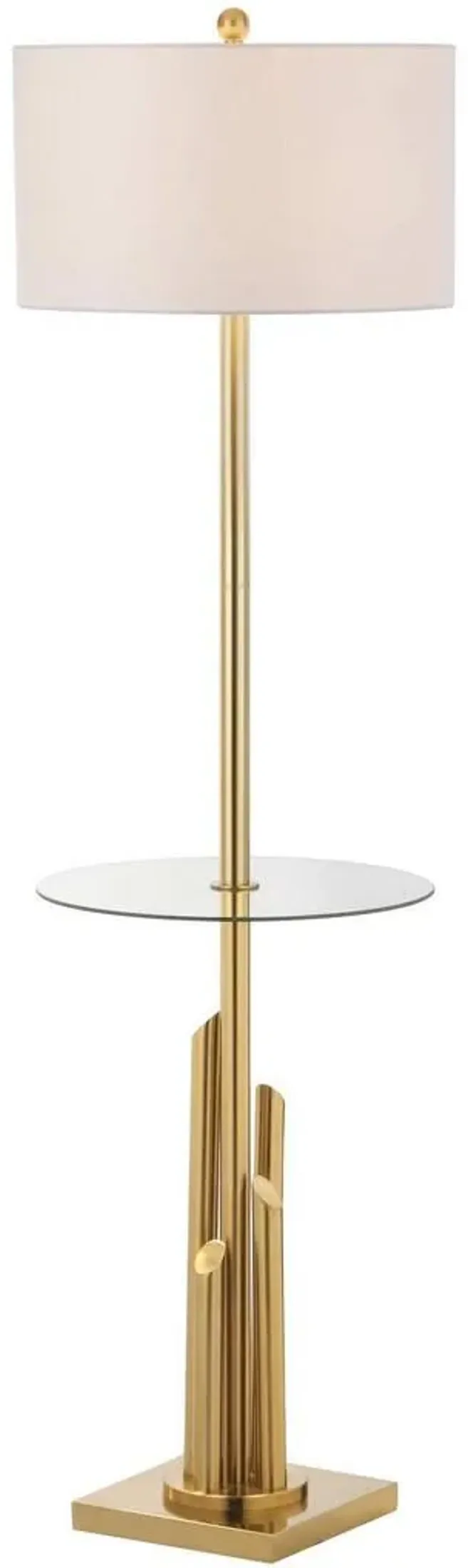 Ambrosio 61-Inch H Floor Lamp Side Table