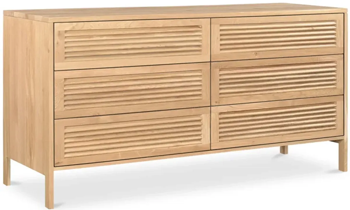 TEEDA 6 DRAWER DRESSER