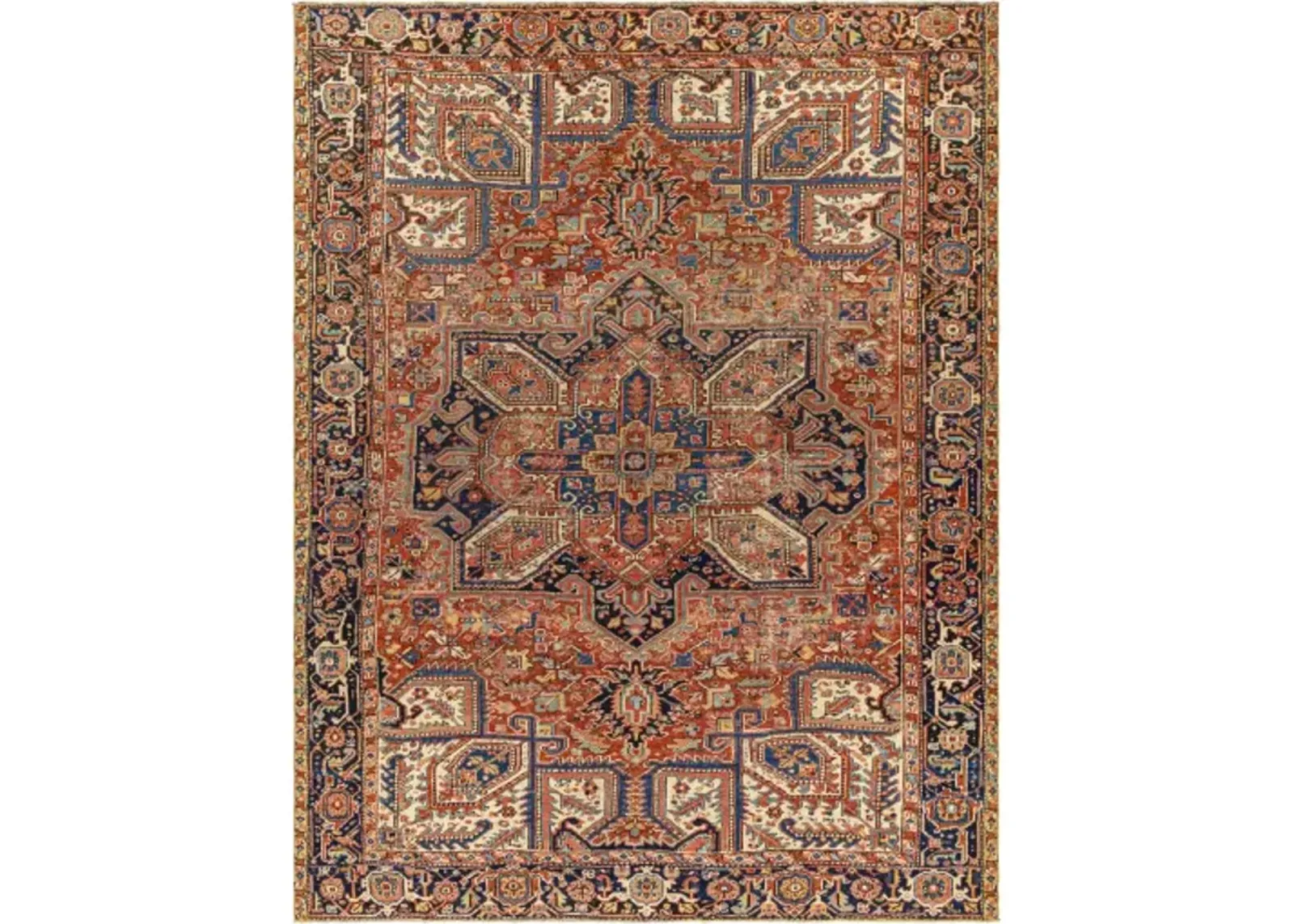 Antique One of a Kind AOOAK-1002 9' x 11'8" Handmade Rug