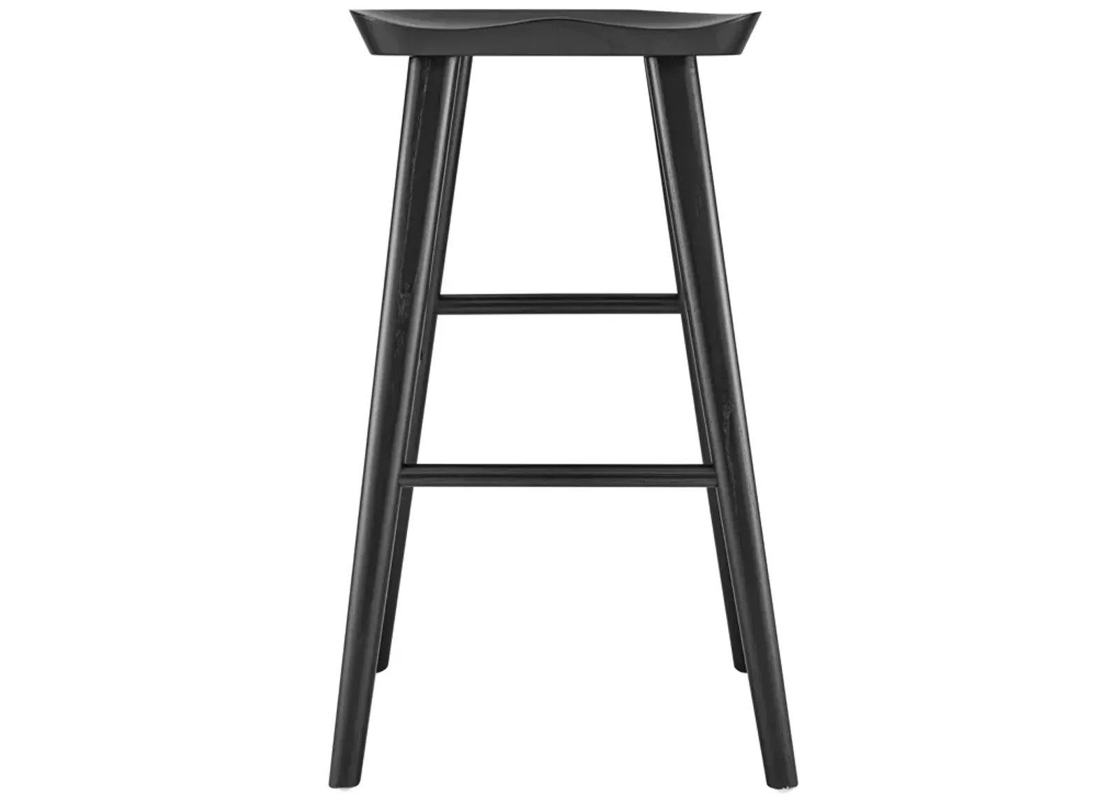 Vieno Bar Stool in Black - Set of 1