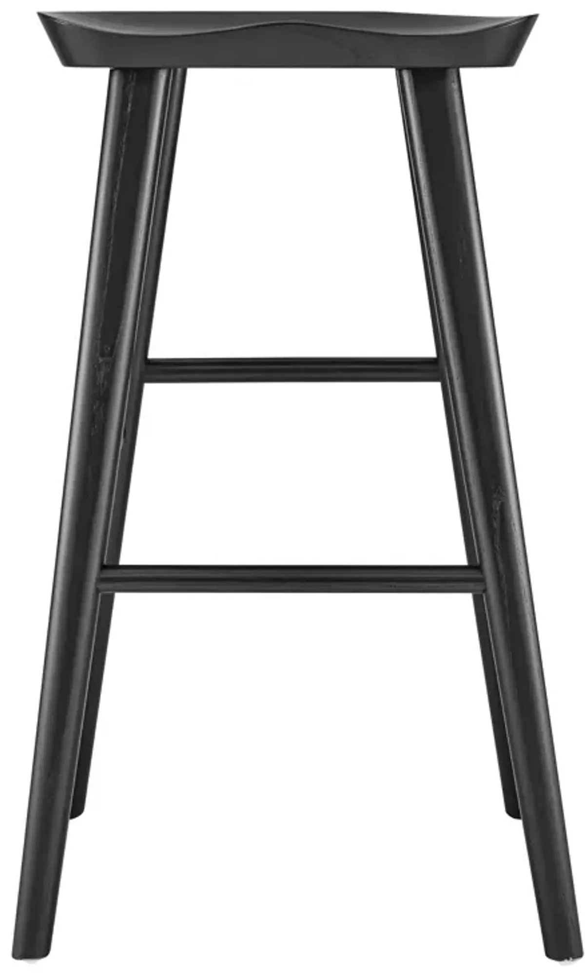 Vieno Bar Stool in Black - Set of 1