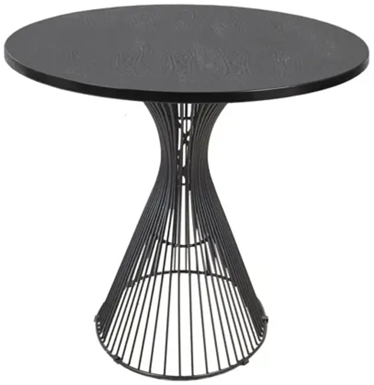 INK+IVY Mercer Black Oval Dining Table