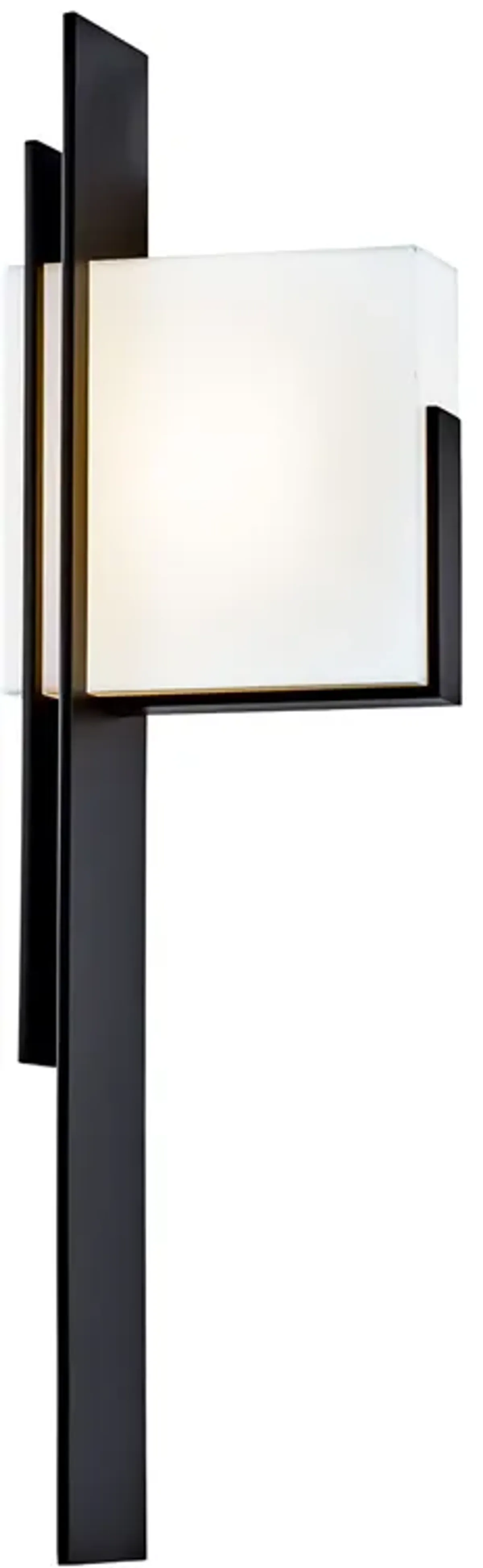 Oak Park Outdoor Wall Light - Matte Black