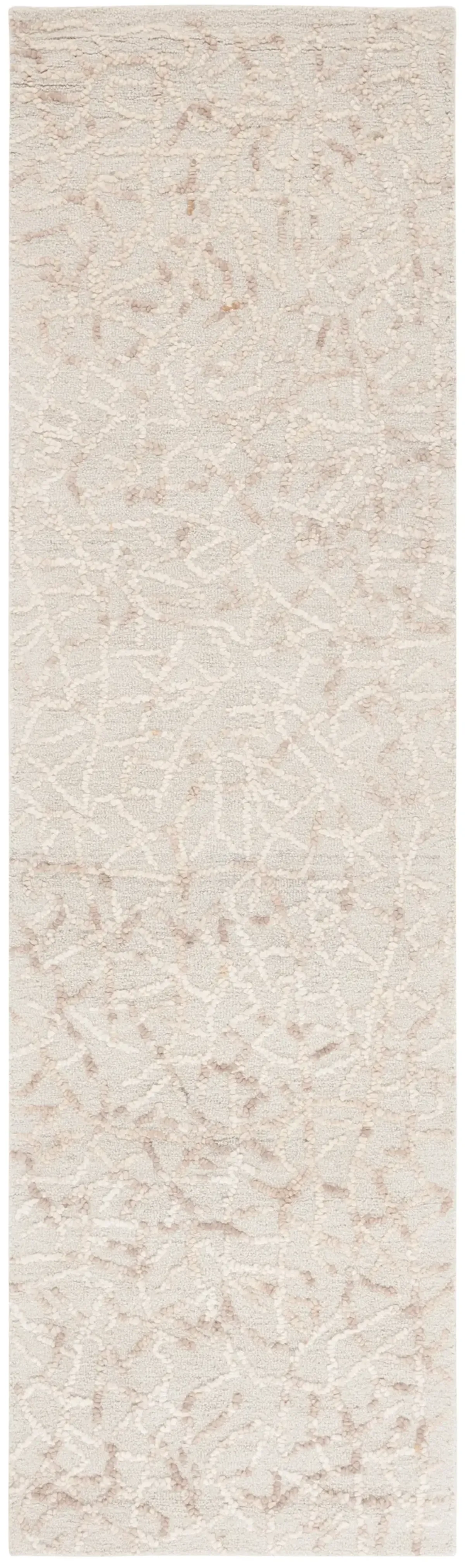 ABSTRACT 279 BEIGE  2'-3' x 8' Runner Rug