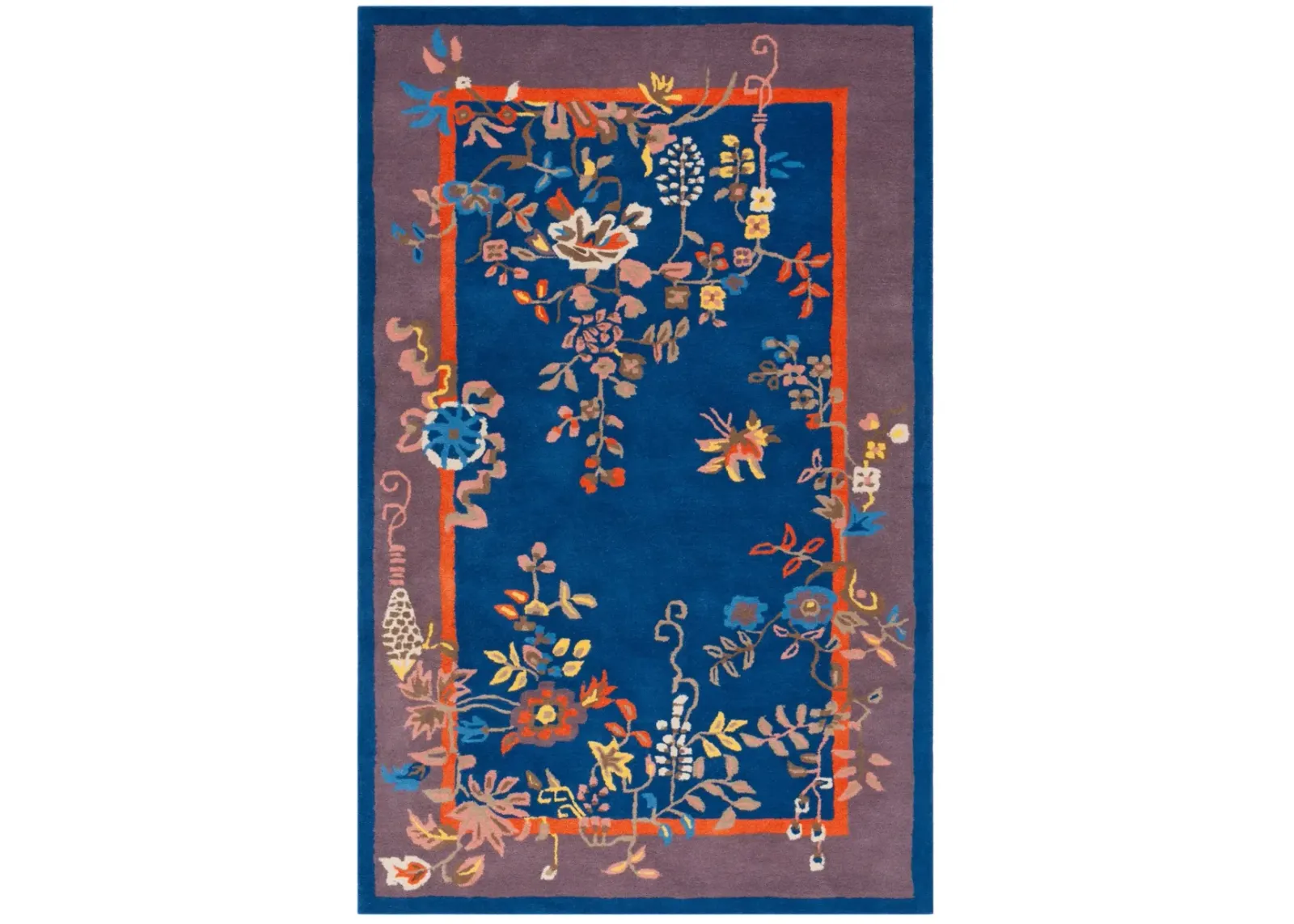 METRO 725 NAVY  5' x 8' Medium Rectangle Rug