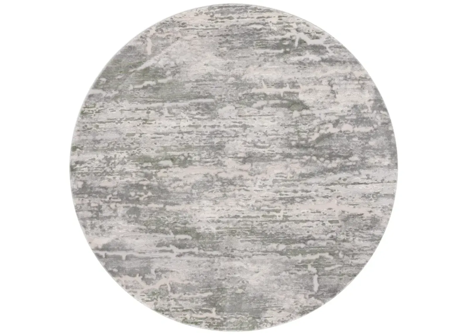 PRESTIGE 122 IVORY  6'-7' x 6'-7' Round Round Rug