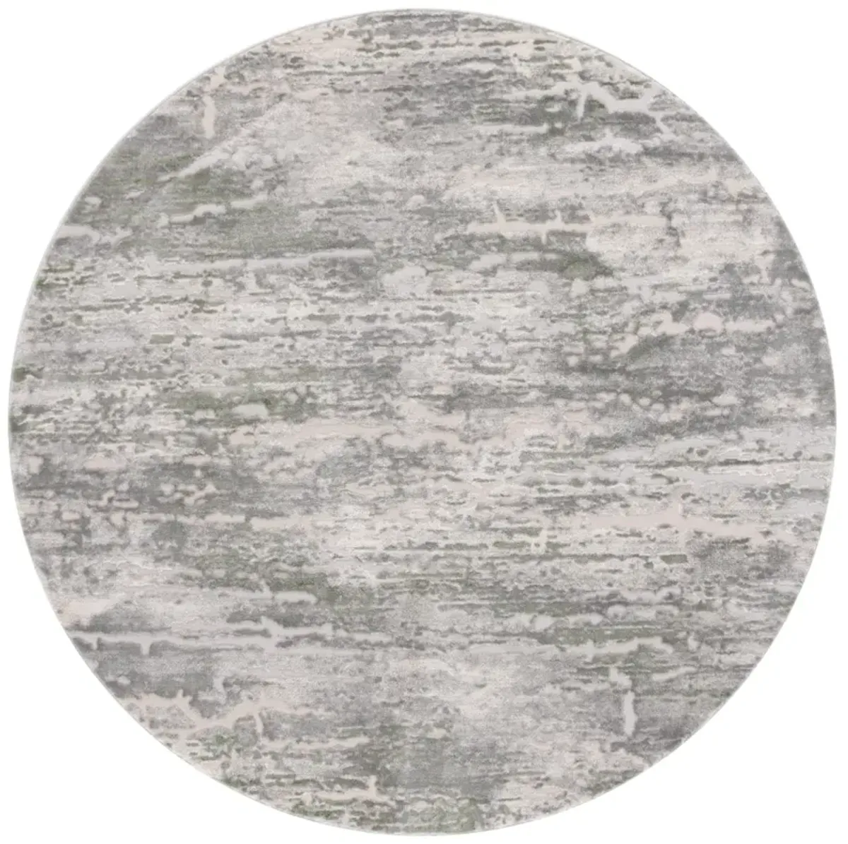 PRESTIGE 122 IVORY  6'-7' x 6'-7' Round Round Rug