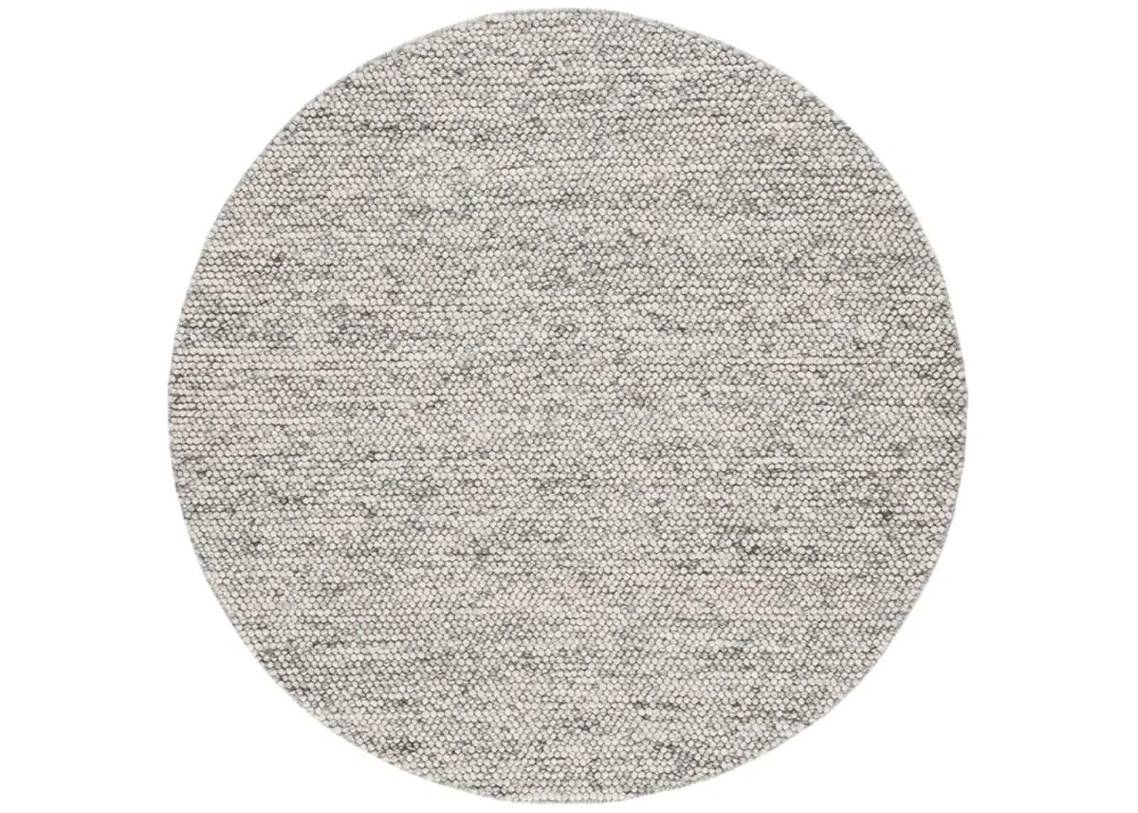 NATURA 620 LIGHT GREY  4' x 4' Round Round Rug