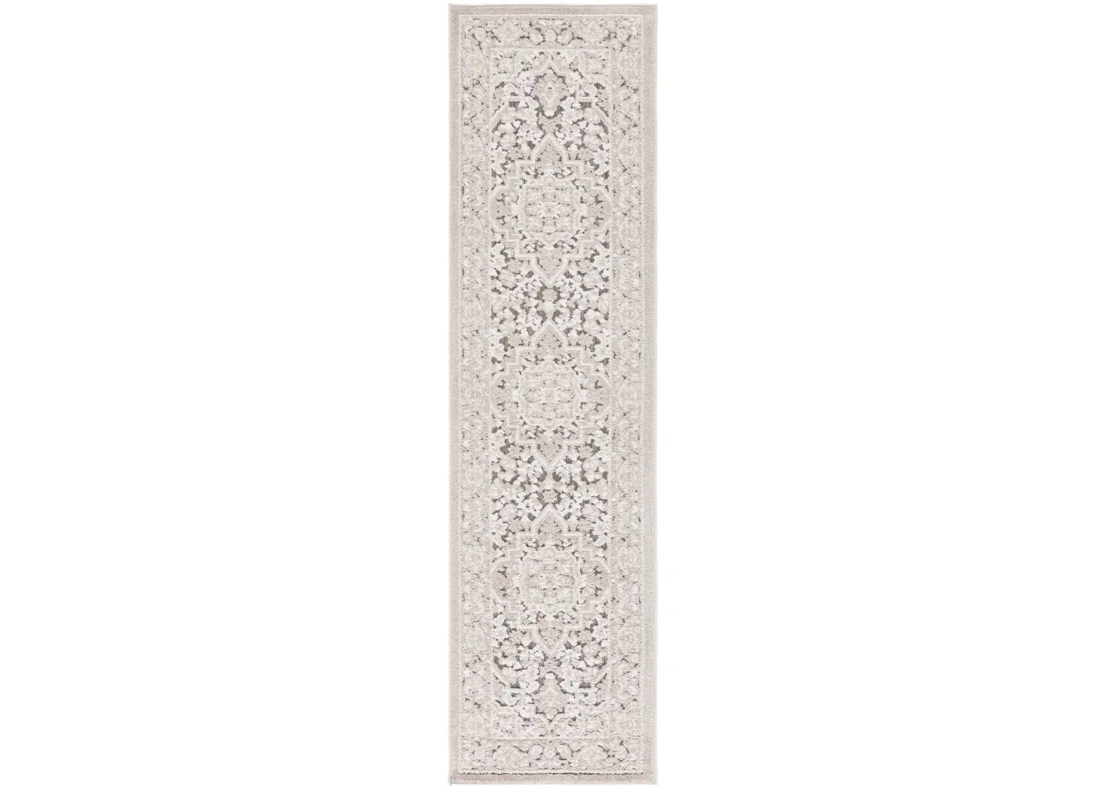 CABANA 636 BEIGE  2'-2' x 8' Runner Rug