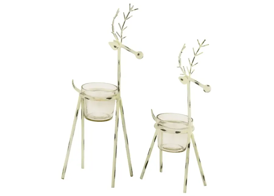 Snowhill Reindeer Lighting (Set of 2)