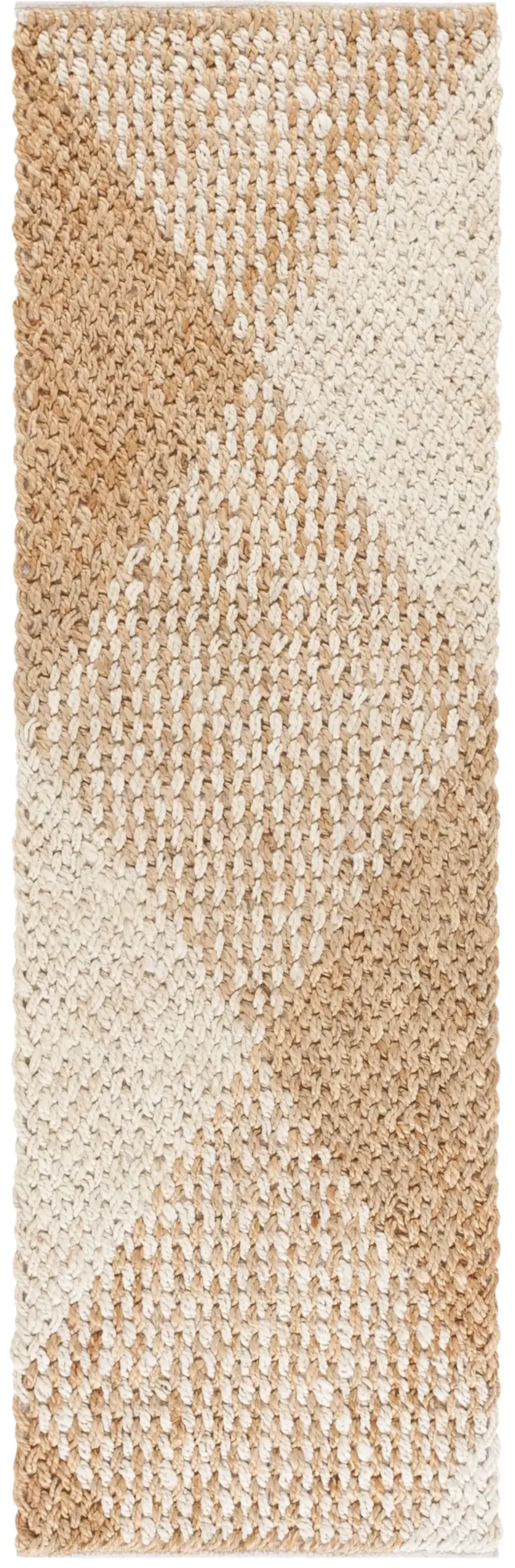 NATURAL FIBER 875 NATURAL  2'-3' x 8' Runner Rug