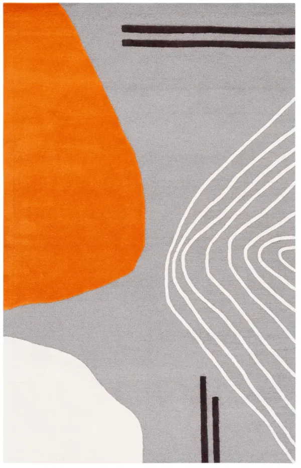 RODEO DRIVE Hand Tufted 2'-3' x 4' area rug