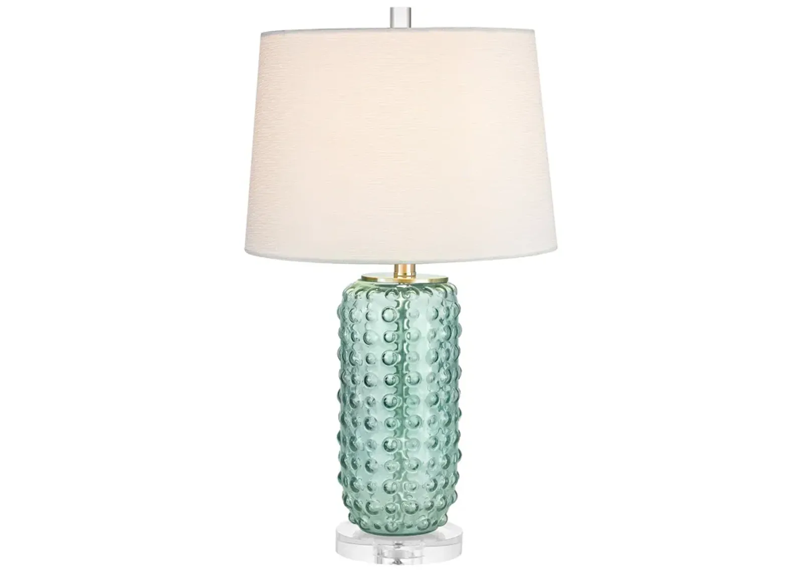 Caicos 25" High 1-Light Table Lamp - Green