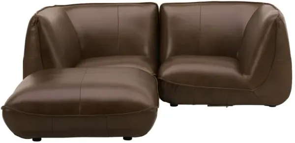 ZEPPELIN NOOK MODULAR LEATHER SECTIONAL