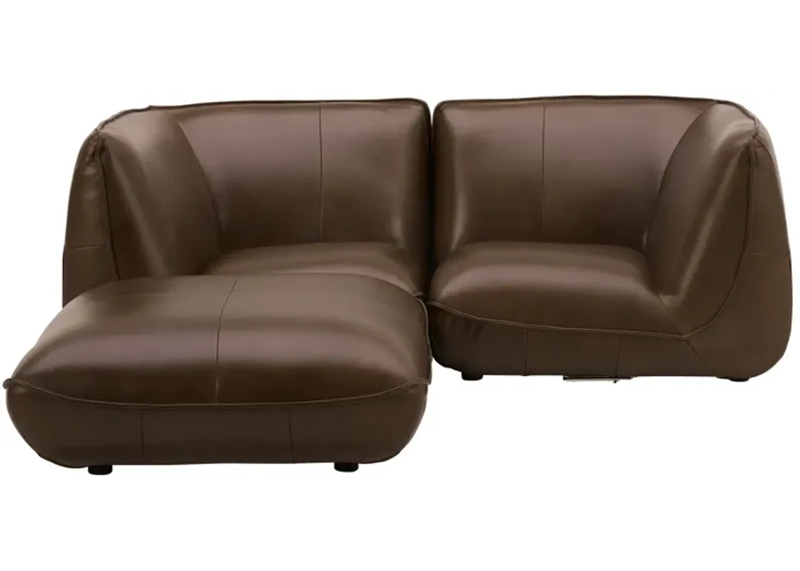 ZEPPELIN NOOK MODULAR LEATHER SECTIONAL