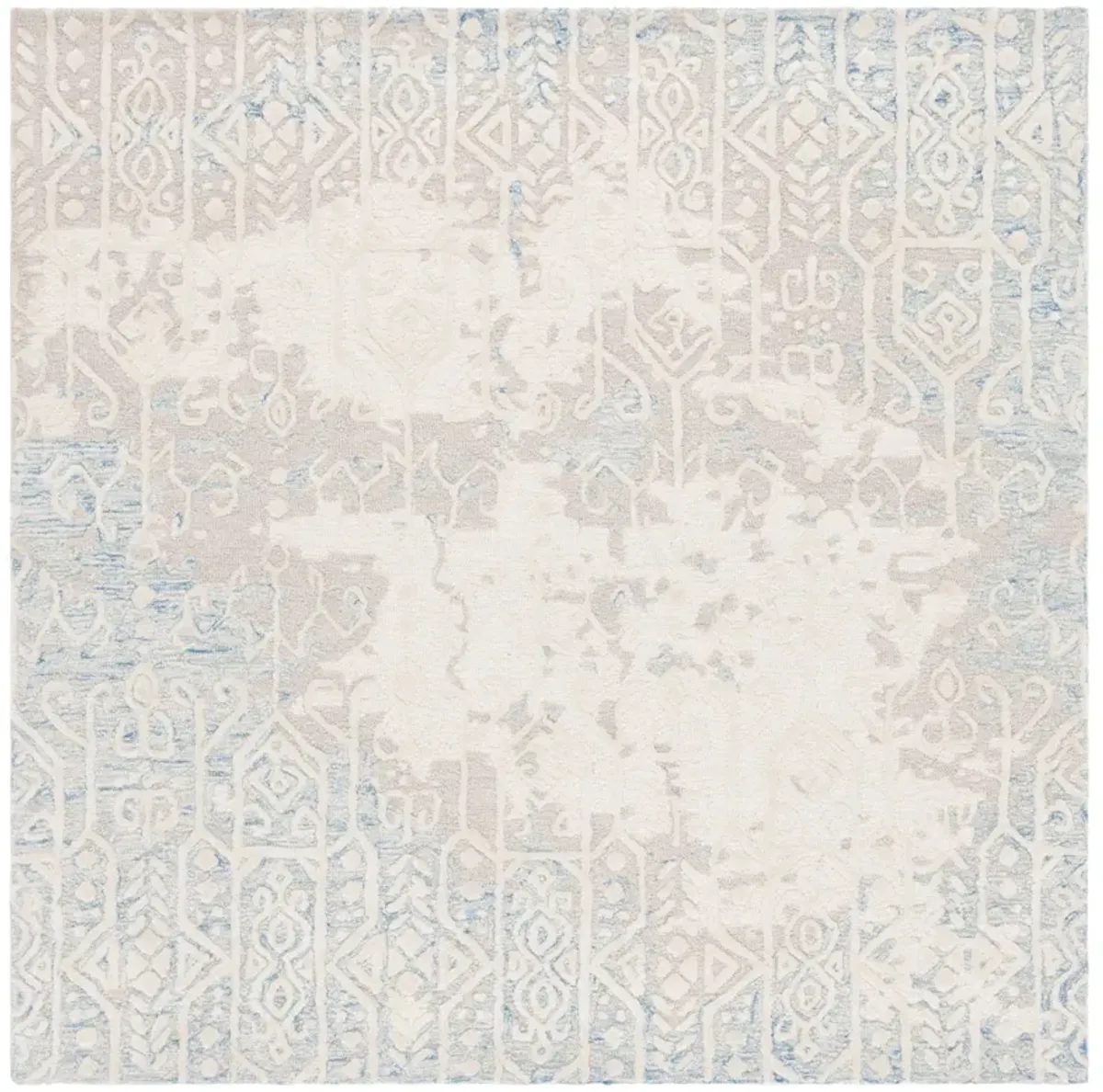 EBONY Hand Tufted 6' x 6' Square area rug