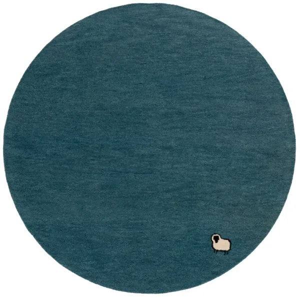 HIMALAYA Hand Tufted 6' x 6' Round area rug