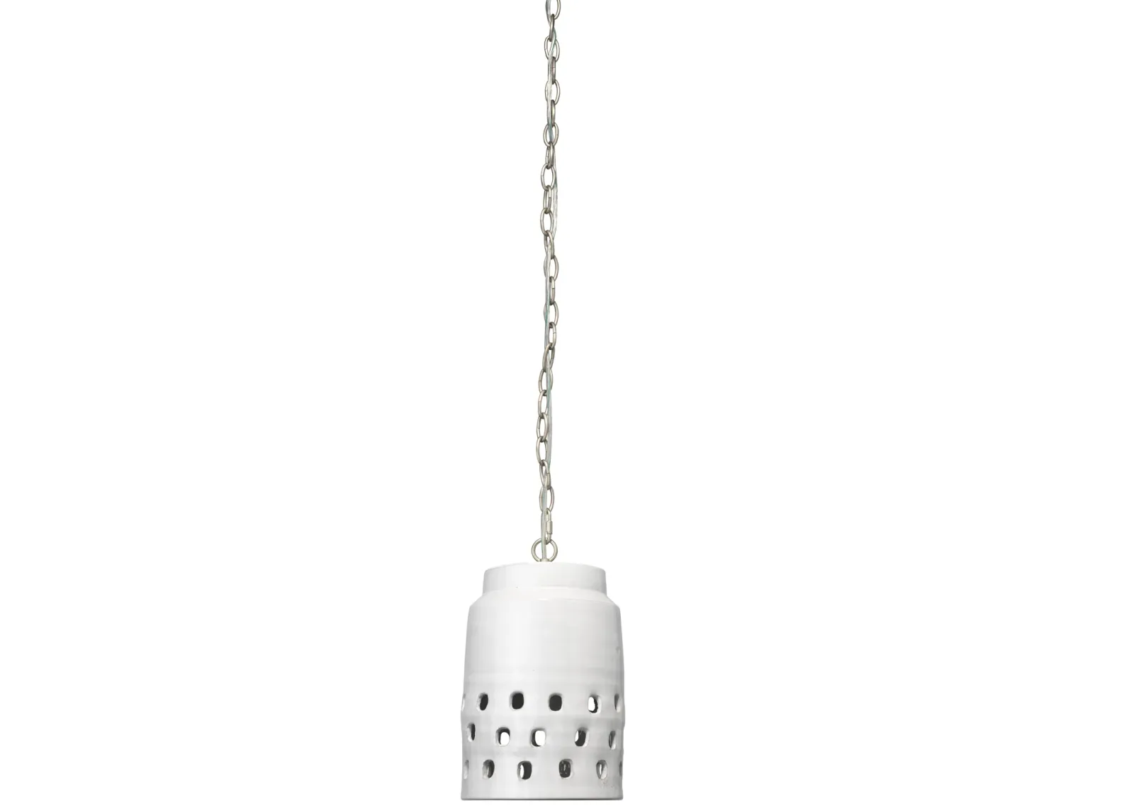 Long Perforated Pendant