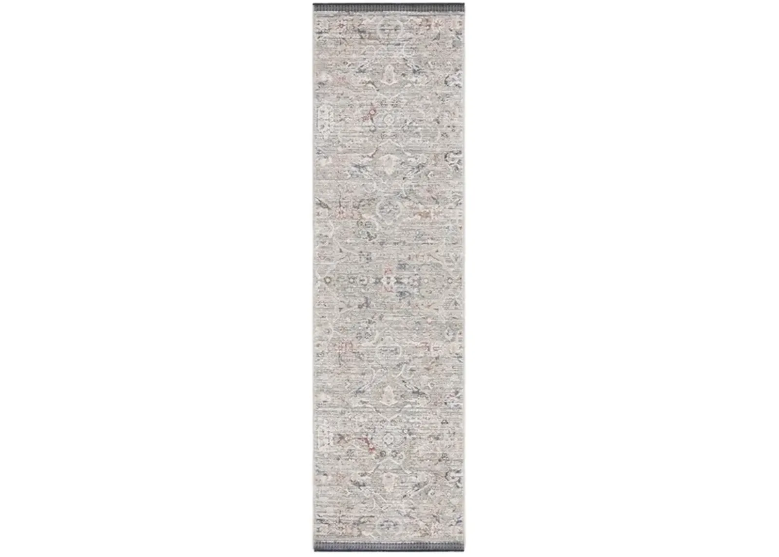 VIVALDI 596 Blue  2'-2' X 8' Runner Rug